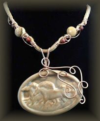 horse necklace